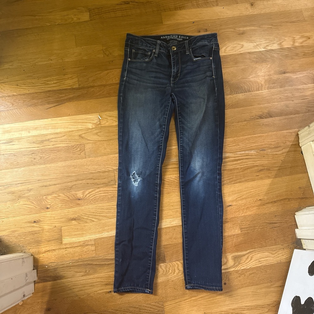 American Eagle Outfitters Women's Dark Wash Jeans